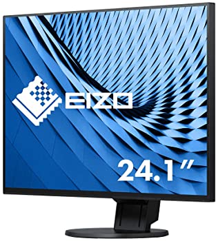 【中古】【39shop】FlexScan★61cm(24.1)型カラー液晶モニター FlexScan EV2456 ブラック(良い)|アトリエ絵利奈