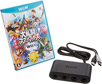 【中古】【39shop】大乱闘スマッシュブラザーズ★for Wii U ニンテンドーゲームキューブコントローラ接続タップセット（良い）｜アトリエ絵利奈