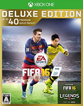 【中古】【39shop】FIFA★16 DELUXE EEDITION【限定版特典】:Ultimate Team:40プレミアムゴールドパック ダウンロードコード、メッシ FUT 5試合レンタル ダウンロー（良い）｜アトリエ絵利奈