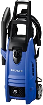 【中古】HiKOKI(ハイコーキ) 旧日立工機 高圧洗浄機 高圧延長ホース・洗浄ブラシ付 ブルー FAW105(S)