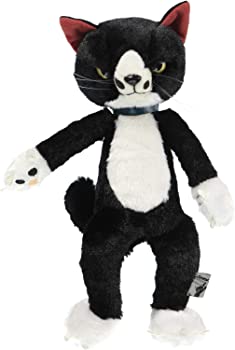 【中古】スクラッチ ぬいぐるみ(MS) 猫 高さ28cm ソックス