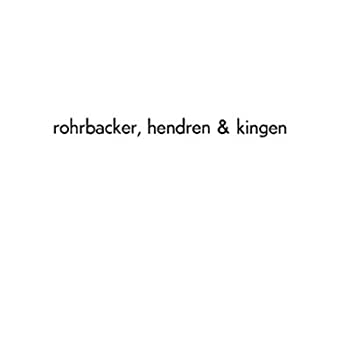 【中古】Rohrbacker%ｶﾝﾏ% Hendren & Kingen (韓国盤%ｶﾝﾏ% 紙ジャケット仕様)