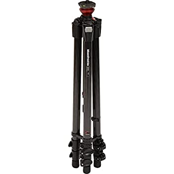 【中古】【未使用】Manfrotto 三脚 MDEVEマグファイバー ビデオ三脚 3段 中型 脚のみ カーボン製 755CX3