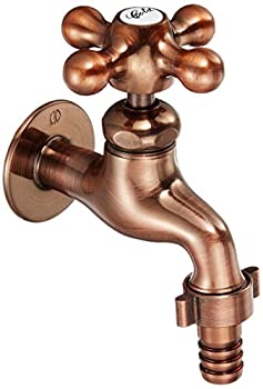 【中古】【未使用】カクダイ カラーカップリング付き横水栓 ブロンズ 7030FBP-13