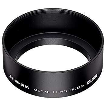 【中古】【未使用】HAKUBA レンズフード メタルレンズフード 高強度6000系アルミニウム合金製 49mmフィルター径装着用 ブラック KMH-49