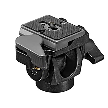 【中古】【未使用】Manfrotto 2WAY雲台 一脚クイックリリースティルトトップ アルミニウム製 234RC