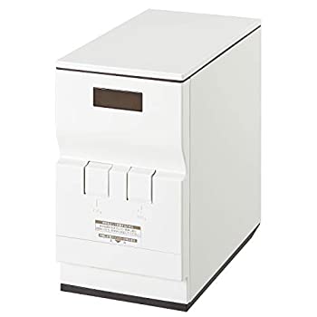 【中古】【39shop】【未使用】エムケー精工(MK精工)★計量米びつ(米容量6kg) ライスエース スリム RC-06W(新古品)|アトリエ絵利奈