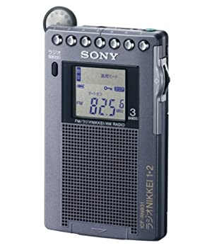 【中古】【未当てはめる】SONY FM/AM/ラジオ受信機NIKKEI ポケッタブルラジオ R931 ICF-RN931