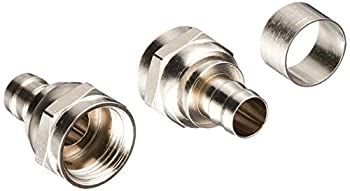 【中古】【未使用】変換名人 アンテナケーブル用 圧着Fプラグ [ 5C用 ] 5個入 F5C