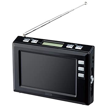 【中古】【39shop】【未使用】YAZAWA★ヤザワコーポレーション 4.3インチワンセグTV ブラック・TV03BK(新古品)｜アトリエ絵利奈