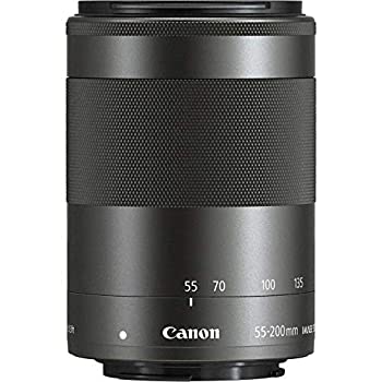 【中古】【未使用】Canon 望遠ズームレンズ EF-M55-200mm F4.5-6.3 IS STM ミラーレス専用 EF-M55-200ISSTM
