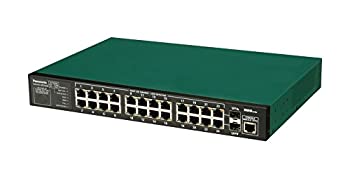 【中古】【未当て嵌める】パナソニックESサイバー空間ワークス 24界面L2スイッチングこしき(Giga相応う) Switch-M24eG PN28240K パソコン・周辺機器-ネットワーク機器-有線LAN