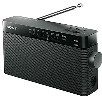 【中古】【未当てはめる】ソニー ハンディーポータブルラジオ ICF-306 : FM/AM/広広としたFM相応う 黒いこと ICF-306 B