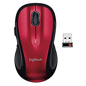 【中古】【未当て嵌める】LOGITECH M510 WIRELESS LASER MOUSE-RED