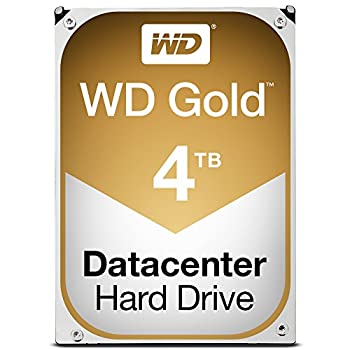 【中古】【未使用】WD HDD 内蔵ハードディスク 3.5インチ 4TB WD Gold WD4002FYYZ/SATA3.0/5