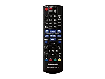 【中古】Panasonic ブルーレイディスクプレーヤー用リモコン N2QAYB000724