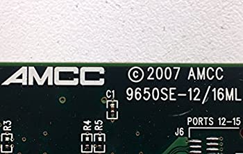 【中古】3ware 9650SE-12ML 内部12ポートSAS RAID RAID0/1/5/6/10/50対応