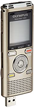 【中古】OLYMPUS 集積回路リコーダー VoiceTrek 8GB 直線的PCM相応う MicroSD相応う GLD ゴールド V-823
