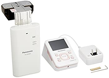 【中古】Panasonic ワイヤレスドアモニター ドアモニ ピンク ワイヤレスドアカメラ+モニター親機 各1台セット VL-SDM110-P