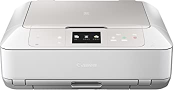 【中古】旧模範例 Canon インクジェット印刷工練りあわせる機 PIXUS MG7530 WH 白いこと