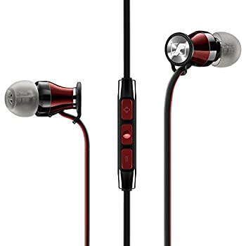 【中古】Sennheiser Momentum In Ear (iOS version) - Black Red