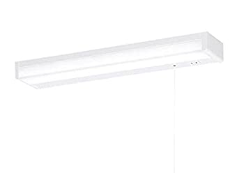 【中古】Panasonic LED キッチンライト 棚下直付型 直管20形 昼白色 LGB52097LE1