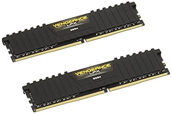 【中古】CORSAIR DDR4 学習机とっ始めパソコン用 記憶装置モデュール VENGEANCE LPX Series 4GB×2枚一揃いの道具 CMK8GX4M2A2666C16
