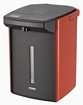 【中古】【39shop】タイガー★電気ポット 3L バーミリオン 蒸気レス 節電 VE 保温 とく子さん PIJ-A300-DS(良い)|アトリエ絵利奈