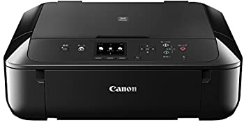 【中古】旧模範例 Canon インクジェット印刷工練りあわせる機 PIXUS MG5730 BK 黒いこと