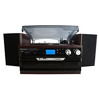 【中古】7-インチ-1 Boytone BT-21DJM-CDSP Full Size 3 Speed Turntable 33/45/78 Rpm%ｶﾝﾏ% Belt Drive%ｶﾝﾏ% CD%ｶﾝﾏ% Cassette Player AM/FM/ USB/SD Slot%ｶ