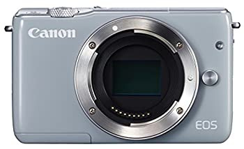 好きに Canon ミラーレス一眼カメラ EOS M10 ボディ グレー EOSM10GY