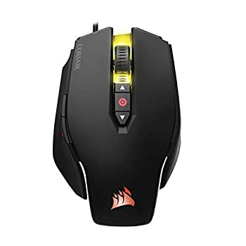 【中古】Corsair M65 PRO RGB -Black- ゲーミングマウス 『スナイパーボタン 12%ｶﾝﾏ%000dpi検知器 FPS取り組み向け』 KB378 CH-9300011-NA