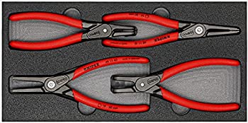 【中古】クニペックス KNIPEX 002001V09 精密スナップリングPセット(4ホン トレイツキ)