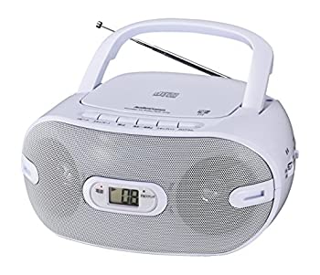 【中古】【39shop】オーム電機★Audio Comm CDラジオ871Z RCR-871Z ホワイト（良い）｜アトリエ絵利奈
