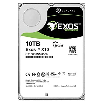 【中古】Seagate 内蔵固定ディスク 3.5in Enterprise Capacity v6 10結核症 ( SATA / He / 5 ) 品 ST10000NM0086