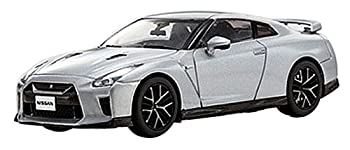 【中古】京商オリジナル 1/43 日産 GT-R 2017 シルバー 完成品