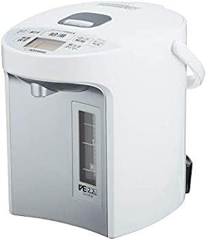 【中古】【39shop】象印★マイコン沸とうVE電気まほうびん 優湯生 2.2L ホワイト CV-GT22-WA(良い)|アトリエ絵利奈