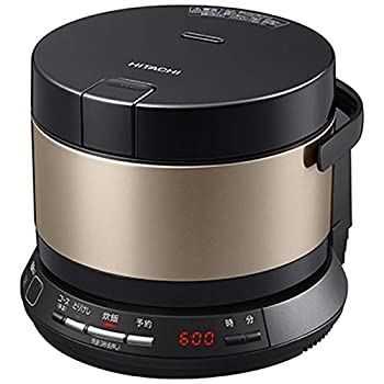 【中古】【39shop】日立★IHジャー炊飯器(2合炊き) ブラウンゴールドHITACHI おひつ御膳 RZ-BS2M-N(良い)|アトリエ絵利奈