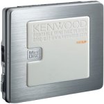 【中古】KENWOOD DMC-Q77-S 携帯型MD電気蓄音機 しろがね色