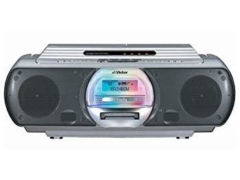 JVC RC-G1MD-S CD-MDポータブルシステム シルバー オーディオ