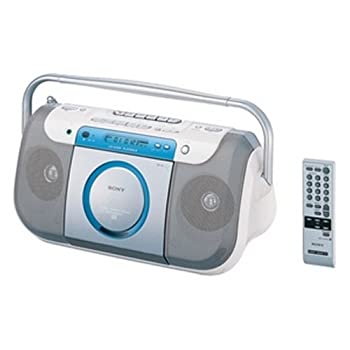 【中古】【39shop】SONY★CDラジオカセットコーダー(ブルー) CFD-E100TV(L)（良い）｜アトリエ絵利奈