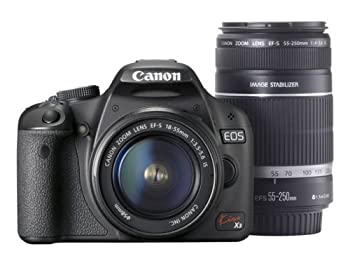 【中古】Canon デジタル一眼一眼レフ写真機 Kiss X3 ダブルズームキット KISSX3-WKIT