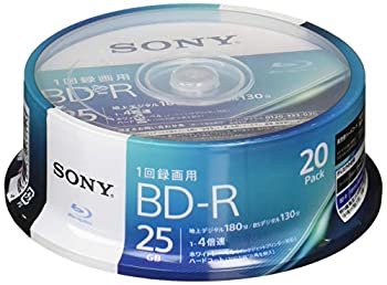【中古】【未当て嵌める】ソニー 録画媒体用ブルーレイディスク 20BNR1VJPP4(BD-R 1層:4倍速 20枚風呂敷き包み) ブルーレイディスクメディア-録画・録音用メディア-TV・オーディオ・カメラ
