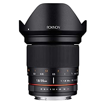 【中古】【39shop】【未使用】Rokinon★20mm f/1.8 AS ED UMC 広角レンズ Fuji Xマウント交換可能レンズカメラ用(新古品)｜アトリエ絵利奈
