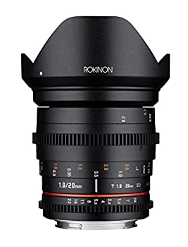 【中古】【39shop】【未使用】Rokinon★20mm T1.9 Cine DS AS ED UMC 広角シネレンズ Canon EF用(新古品)|アトリエ絵利奈