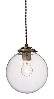 【中古】【未使用】INTERFORM INC. インタ－フォルム ペンダントライト ガラス 球 照明 OreliaL オレリア エル シンプル インテリア 複数吊り ダイニング 直径約21c