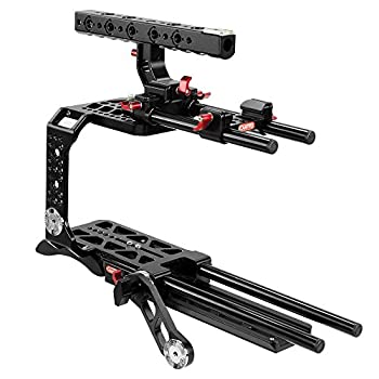 【中古】【未当てはめる】CAMTREE Blackmagic Ursa Mini CNC写真器臥せ篭三脚マウントダブテールプレート 好いたらしいな肩先パッド 軌跡極点付き添い人 ロゼットアーム スム