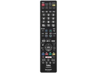 【中古】【39shop】【未使用】シャープ[SHARP]　シャープ液晶テレビ用リモコン＜ブラック系＞★【0106380507】(新古品)｜アトリエ絵利奈
