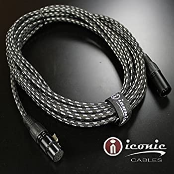 【中古】【39shop】【未使用】7ピン★XLR 20フィート メス-オス 真空チューブマイク 20フィート ケーブルコード ブラック ツイード(新古品)｜アトリエ絵利奈