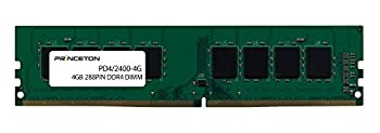 【中古】【未使用】プリンストン DOS/V デスクトップPC用メモリ 4GB PC4-19200(DDR4-2400) CL\u003d17 288PIN DIMM PDD4/2400-4G